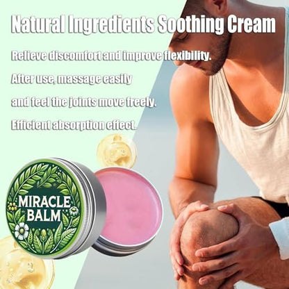 Nasteck Mobile Parts Miracle Balm for Swollen Legs – Botanical Veins Soothing Cream with Calendula, Relaxing & Comforting for Back, Hands, Feet & Body (2-Pack, 0.5 Fl Oz Each) Avelisse