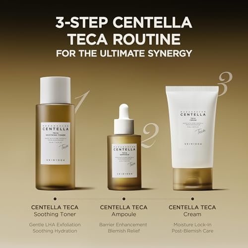 SKIN1004 Madagascar Centella TECA Soothing Toner – Korean Centella Toner with TECA & PDRN for Sensitive Skin, Gentle Exfoliation with LHA, 7.10 fl oz (210ml) Avelisse
