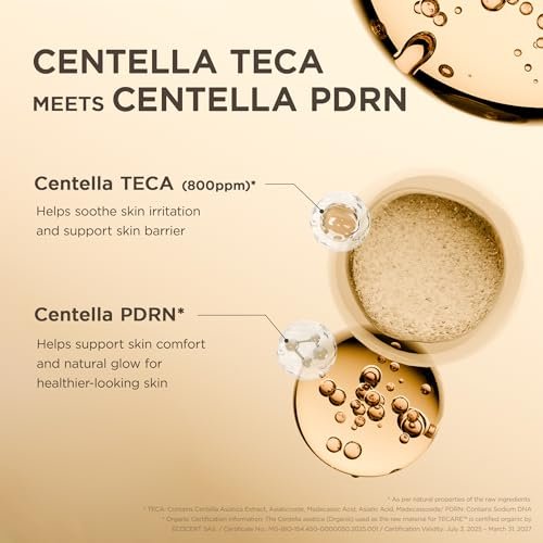 SKIN1004 Madagascar Centella TECA Soothing Toner – Korean Centella Toner with TECA & PDRN for Sensitive Skin, Gentle Exfoliation with LHA, 7.10 fl oz (210ml) Avelisse