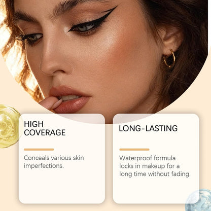 8-Color Concealer Palette – Soft Matte Full Coverage, Waterproof & Long-Lasting Color Correcting Makeup for Face, Dark Circles & Blemishes