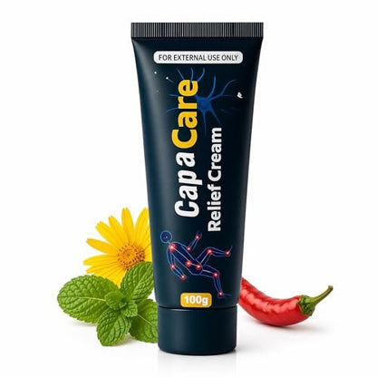 Original Capacare Neuropathy Relief Cream – Neurosoothe Formula with Capsaicin, Arnica, Menthol, MSM & Glucosamine for Feet, Hands, Legs, Muscles, Joints & Waist Avelisse