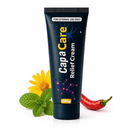 Original Capacare Neuropathy Relief Cream – Neurosoothe Formula with Capsaicin, Arnica, Menthol, MSM & Glucosamine for Feet, Hands, Legs, Muscles, Joints & Waist Avelisse