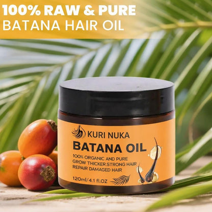 Batana Natural Hair Oil – Raw & Unrefined for Hair Growth, Prevents Hair Loss & Boosts Thickness for Men & Women (4.2 Fl Oz) Avelisse