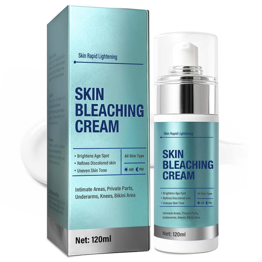 Pasobass Skin Bleaching Cream for Intimate Areas, Underarms, Knees, Elbows, Inner Thighs & Bikini Area - 120ml