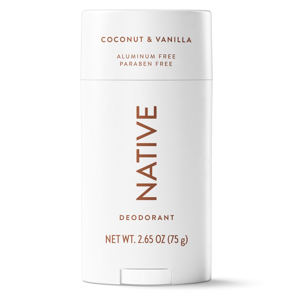 Native Deodorant Coconut & Vanilla, 3-Pack – Aluminum-Free, 72-Hour Odor Control with Naturally Derived Ingredients Avelisse