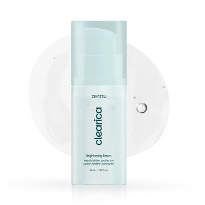 ZENTTU Korean Brightening Serum with Centella Asiatica, Madecassoside and Asiaticoside for Uneven Tone and Dark Spots, Clearica Lightweight Glow Serum Korean | 1.08 fl oz Avelisse