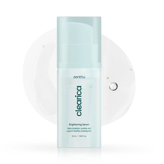 ZENTTU Korean Brightening Serum with Centella Asiatica, Madecassoside and Asiaticoside for Uneven Tone and Dark Spots, Clearica Lightweight Glow Serum Korean | 1.08 fl oz Avelisse