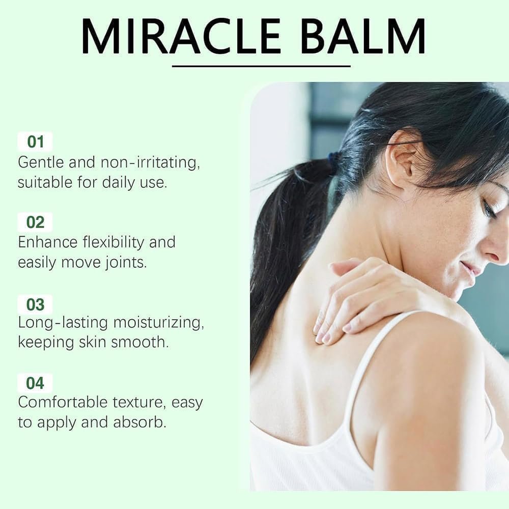 Senzion Miracle Balm Natural Ingredients for Back, Hands, Feet and Body – 2 Pack Avelisse