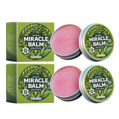 Senzion Miracle Balm Natural Ingredients for Back, Hands, Feet and Body – 2 Pack Avelisse