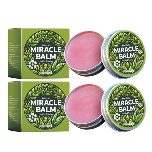 Senzion Miracle Balm Natural Ingredients for Back, Hands, Feet and Body – 2 Pack Avelisse