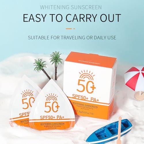 Mini Sunscreen Bulk 30 Pack - SPF 50+ Travel Size Sunscreen for Face & Body, Waterproof & Non-Greasy, Perfect for Party Favors, Beach Must Haves & Thank You Gifts - görsel 14