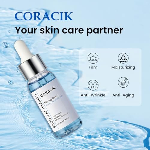GHK-Cu Copper Peptide Facial Serum with Collagen & Hyaluronic Acid – Anti-Aging, Anti-Wrinkle & Firming Serum – 0.98 Fl Oz - görsel 14