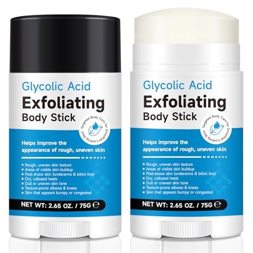 7% Glycolic Acid Exfoliating Body Stick – Smooth Elbows, Knees & Bikini Line – Gentle Daily Exfoliator for Rough Texture, Paraben-Free, 75g - görsel 2