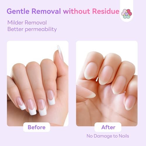 SAVILAND Pinpoint Nail Glue Remover for Press On Nails - Gentle Acetone-Free Remover, 0.68 Fl Oz - görsel 4