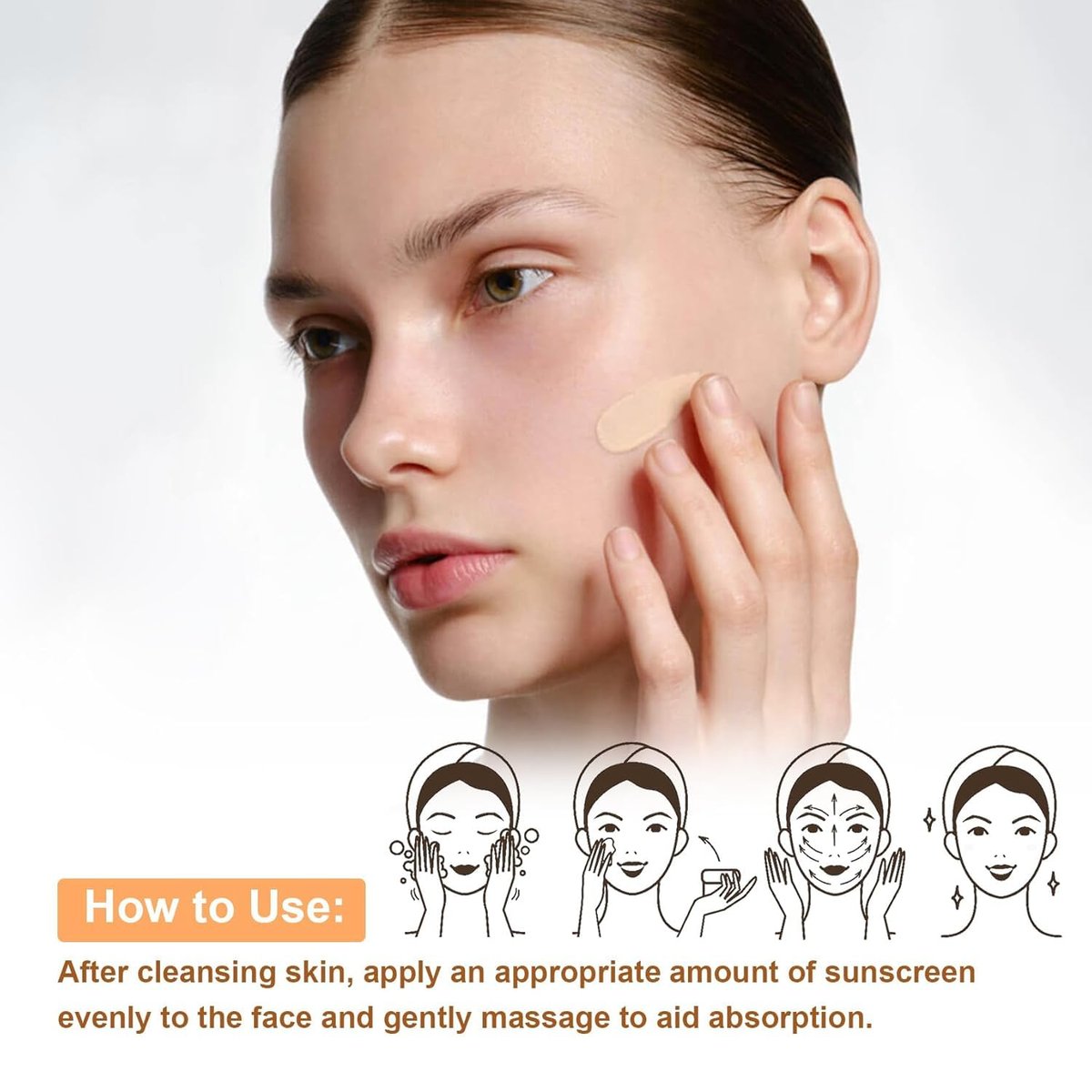 Tinted Mineral Face Sunscreen SPF 60 with Hyaluronic Acid - Ultra-Lightweight, Non-Greasy Tinted Moisturizer - görsel 15
