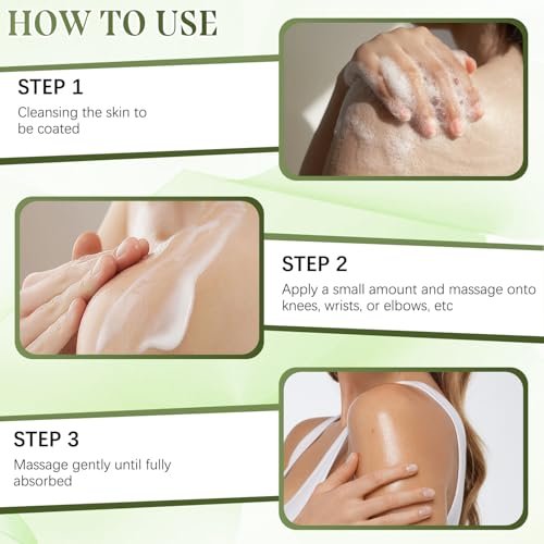 JJpopo Magnesium Cream with MSM & Arnica - Fast-Absorbing, Non-Greasy Body Care Cream (2-Pack, 1.76 oz Each) Avelisse