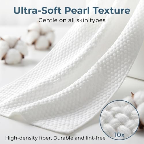 MEIBK Disposable Face Towel - Portable Compressed Hot Towel, Cotton, 80-Pack Avelisse