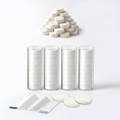 LZDEMI Disposable Face Towels - 80 Pack Hot Spa Towels for Face, Non-Woven Fabric, Ideal for Towel Warmers or Dispensers Avelisse