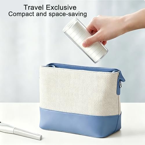 LZDEMI Disposable Face Towels - 80 Pack Hot Spa Towels for Face, Non-Woven Fabric, Ideal for Towel Warmers or Dispensers Avelisse