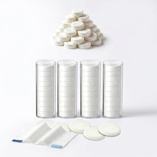 LZDEMI Disposable Face Towels - 80 Pack Hot Spa Towels for Face, Non-Woven Fabric, Ideal for Towel Warmers or Dispensers Avelisse