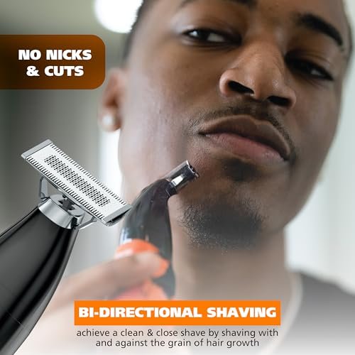Wahl Trim Ninja Hybrid Electric Shaver – 2-in-1 Beard Trimmer & Nose Hair Trimmer for Men, Model 3030114 Avelisse