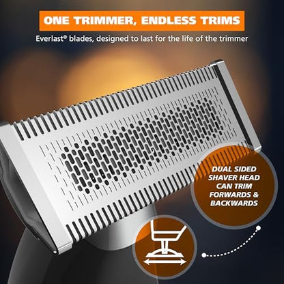 Wahl Trim Ninja All in One Hybrid Electric Razor and Beard Trimmer for Men – All Body Electric Shaver, Hair Trimmer, Precision Detail Trimmer, Ear & Nose Hair Trimmer – Model 3030115 Avelisse