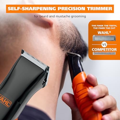 Wahl Trim Ninja All in One Hybrid Electric Razor and Beard Trimmer for Men – All Body Electric Shaver, Hair Trimmer, Precision Detail Trimmer, Ear & Nose Hair Trimmer – Model 3030115 Avelisse
