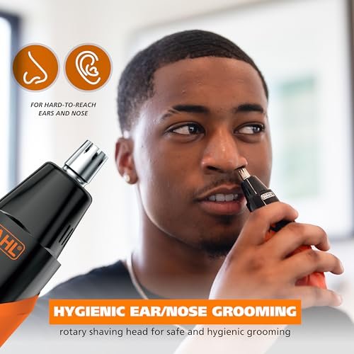 Wahl Trim Ninja All in One Hybrid Electric Razor and Beard Trimmer for Men – All Body Electric Shaver, Hair Trimmer, Precision Detail Trimmer, Ear & Nose Hair Trimmer – Model 3030115 Avelisse