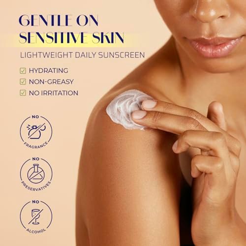 Blooskim Beef Tallow Sunscreen SPF 50 – Natural Zinc Oxide Sunblock for Face & Body, Non-Greasy, Water-Resistant, 3 oz Avelisse