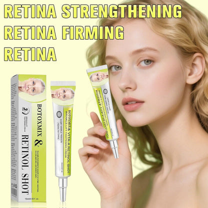 2-Pack Botoxmix & Vita-A Retinol Shot Wrinkle-Lift Tightening Cream - Instant Face Lift, Pore Minimizer, Reduces Wrinkles and Fine Lines for All Skin Types