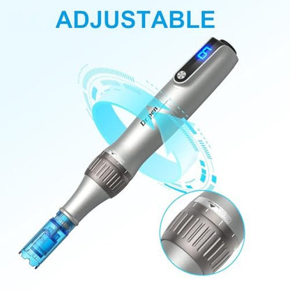 Dr. Pen M8S Microneedling Pen - 0.25mm Needle Length for Home Use Avelisse