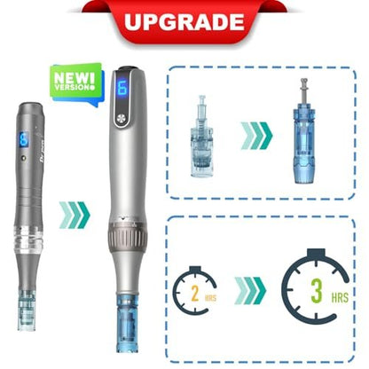 Dr. Pen M8S Microneedling Pen - 0.25mm Needle Length for Home Use Avelisse