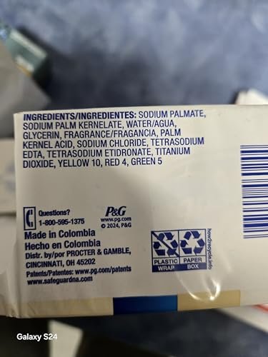 Safeguard Antibacterial Soap Bars, 4 oz (113 g) Each, 14-Pack - Beige Avelisse