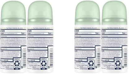 Dove Advanced Care Cool Essentials Antiperspirant & Deodorant Dry Spray – Travel Size 1 oz (Pack of 4) – 72-Hour Sweat & Odor Protection, Cool Fresh Scent with Pear and Cucumber Avelisse