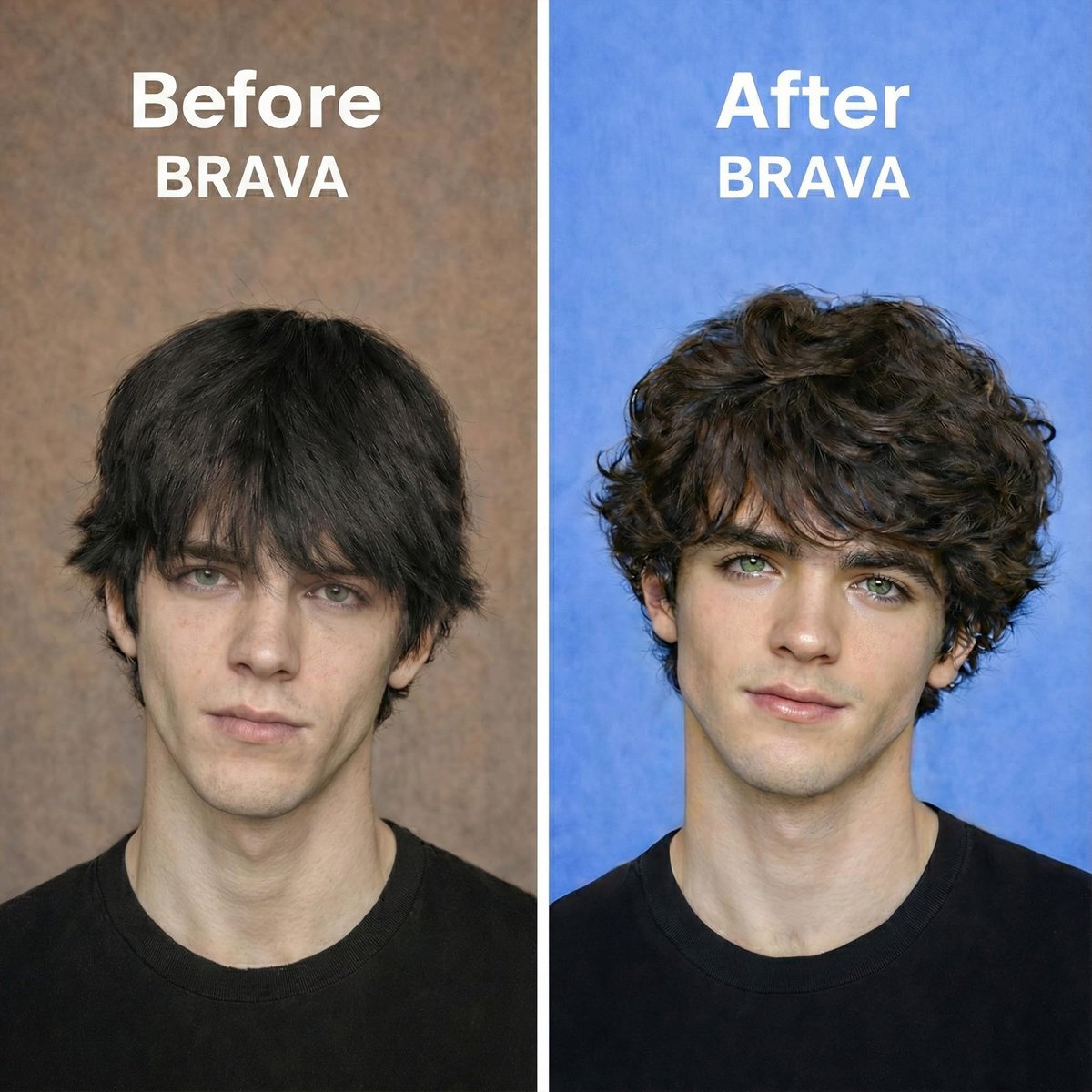 BRAVA NOT TAMED, JUST BRAVA Sea Salt Spray for Men – Natural Texturizing Spray for Beach Waves, Volume & Hold, 10 Oz - görsel 3