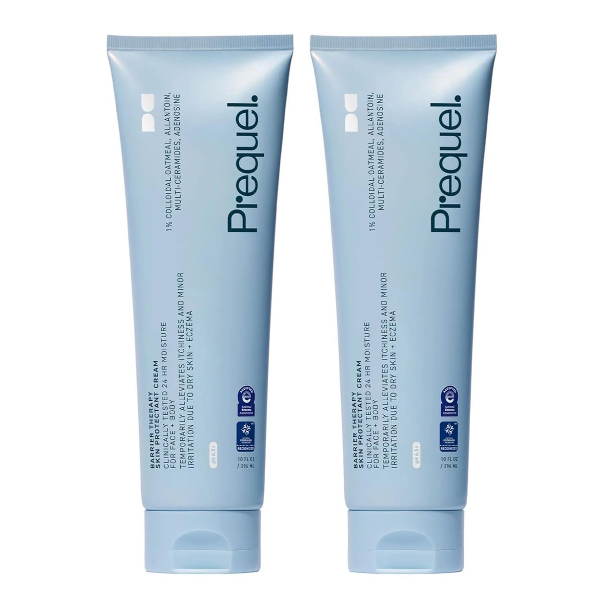 Prequel Barrier Therapy Skin Protectant Cream – 2 Pack (10 fl oz Each) Avelisse