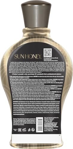 Devoted Creations Sun Honey All-Inclusive Glow-Enhancing Plateau Breaking Optimizer Ultra-Hydrating Dark Tanning Lotion, 12.25 Fl Oz Avelisse
