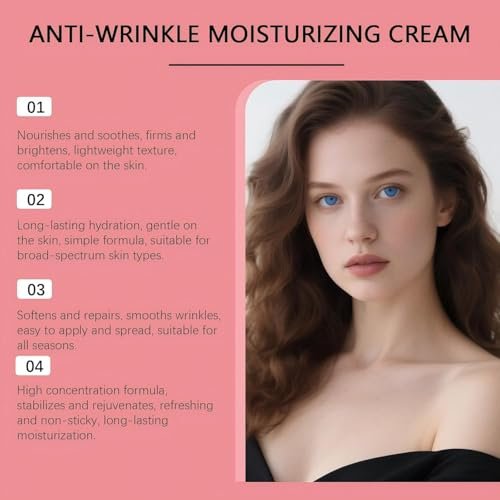 BSpecter 2Pcs Time Reverse Cream - All-In-One Face Moisturizer with Centella, Collagen & Hyaluronic Acid for Hydrating, Nourishing, Firming & Reducing Wrinkles (0.5 Fl Oz Each) Avelisse