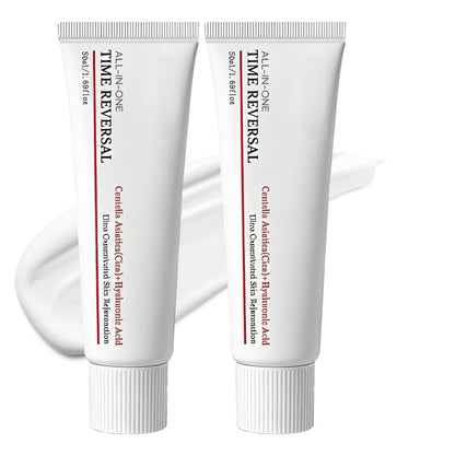 BSpecter 2Pcs Time Reverse Cream - All-In-One Face Moisturizer with Centella, Collagen & Hyaluronic Acid for Hydrating, Nourishing, Firming & Reducing Wrinkles (0.5 Fl Oz Each) Avelisse