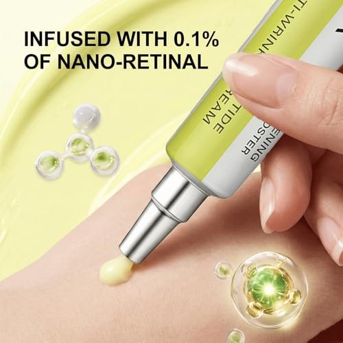Celestvera Retinol Shot Wrinkle-Lift Tightening Cream – 0.1% Retinal + 3% Matryxyl High Potency Retinoid Serum for Face, Supports Skin Elasticity & Pore Clarity (1 Fl Oz) Avelisse
