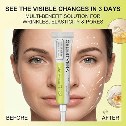 Celestvera Retinol Shot Wrinkle-Lift Tightening Cream – 0.1% Retinal + 3% Matryxyl High Potency Retinoid Serum for Face, Supports Skin Elasticity & Pore Clarity (1 Fl Oz) Avelisse