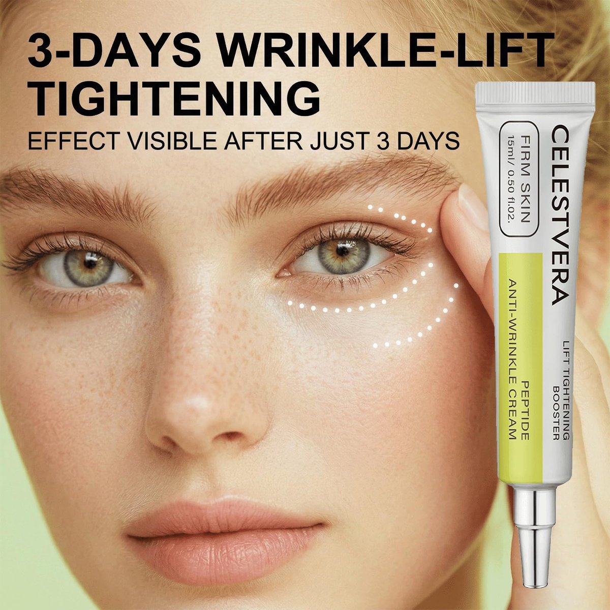 Celestvera Retinol Shot Wrinkle-Lift Tightening Cream – 0.1% Retinal + 3% Matryxyl High Potency Retinoid Serum for Face, Supports Skin Elasticity & Pore Clarity (1 Fl Oz) Avelisse