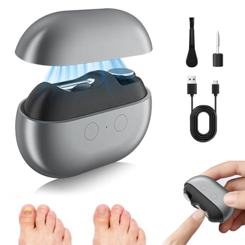 3-in-1 Electric Nail Clippers for Seniors with LED Light and Nail Scraps Storage - Perfect for Thick Toenails and Reduced Mobility - görsel 2