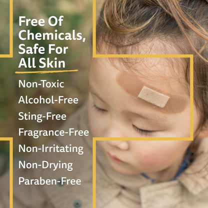 A+D Gentle Face Relief Cleanser for Little Ones with Hypochlorous Acid - 3 oz, 100% Natural, Non-Toxic, Sting-Free, Safe Around Eyes & Mouth