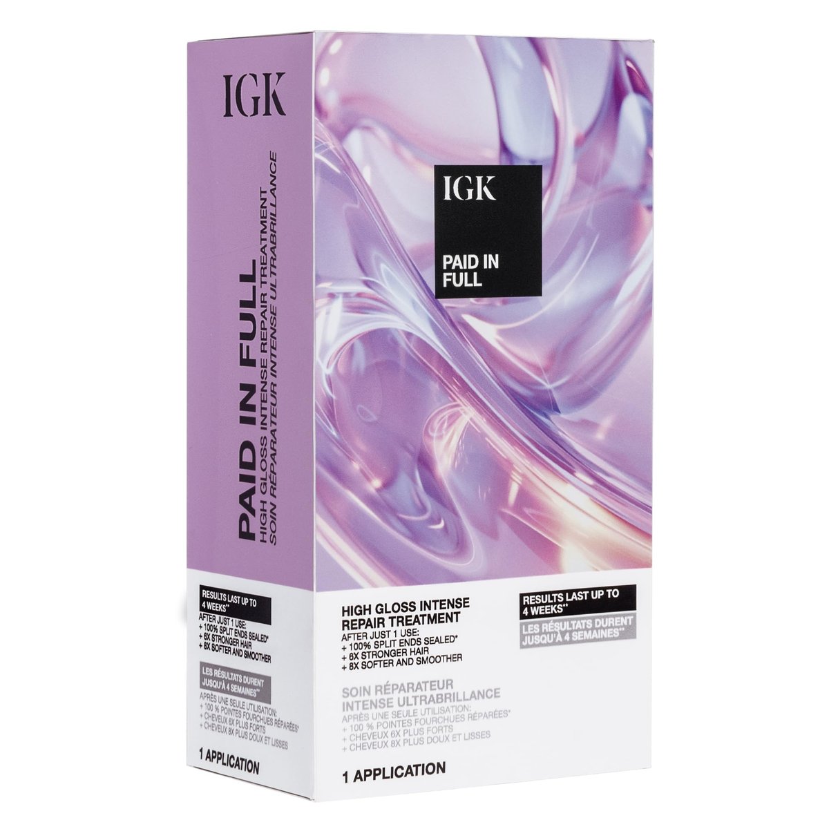 IGK Paid In Full High Gloss Intense Repair Treatment - 2 oz Avelisse