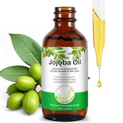 ABOUSHE Non-Greasy Jojoba Oil – Lightweight Summer Face Oil for Gua Sha & Facial Tools, Fast Absorbing, Helps Skin Look Smooth & Balanced, 2.0 Fl Oz - görsel 2