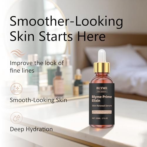 Blyme Prime Elixir Serum – Peptide, Hyaluronic Acid & Retinol for Smooth, Hydrated Skin – 30ml Avelisse
