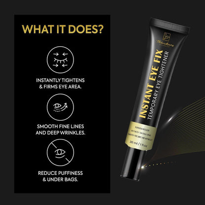 Aemerry Temporary Instant Eye Tightener Cream – Visibly Reduces Puffiness, Under-Eye Bags, Wrinkles & Fine Lines in 2 Minutes, Firms, Lifts & Smooths Eye & Face Area, Anti-Aging Formula for Women and Men, 1oz Avelisse