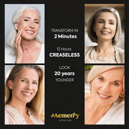 Aemerry Temporary Instant Eye Tightener Cream – Visibly Reduces Puffiness, Under-Eye Bags, Wrinkles & Fine Lines in 2 Minutes, Firms, Lifts & Smooths Eye & Face Area, Anti-Aging Formula for Women and Men, 1oz Avelisse