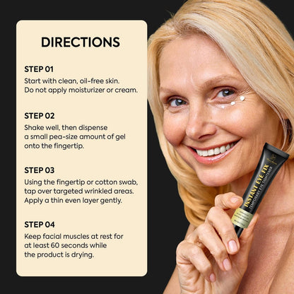 Aemerry Temporary Instant Eye Tightener Cream – Visibly Reduces Puffiness, Under-Eye Bags, Wrinkles & Fine Lines in 2 Minutes, Firms, Lifts & Smooths Eye & Face Area, Anti-Aging Formula for Women and Men, 1oz Avelisse